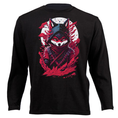 Mr Cool Fox - Junior Long-sleeve T-shirt Thumbnail