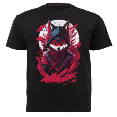 Mr Cool Fox - Unisex Short-sleeve T-shirt - 180g Thumbnail