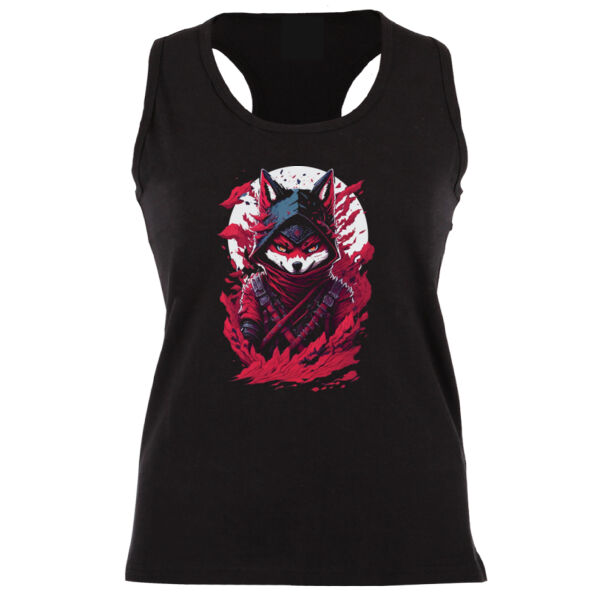 Mr Cool Fox option2 DTF - Racer Back Thumbnail