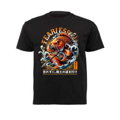 Fearless fishing T-shirt Design Gift idea for him - Junior Short-sleeve T-shirt Thumbnail