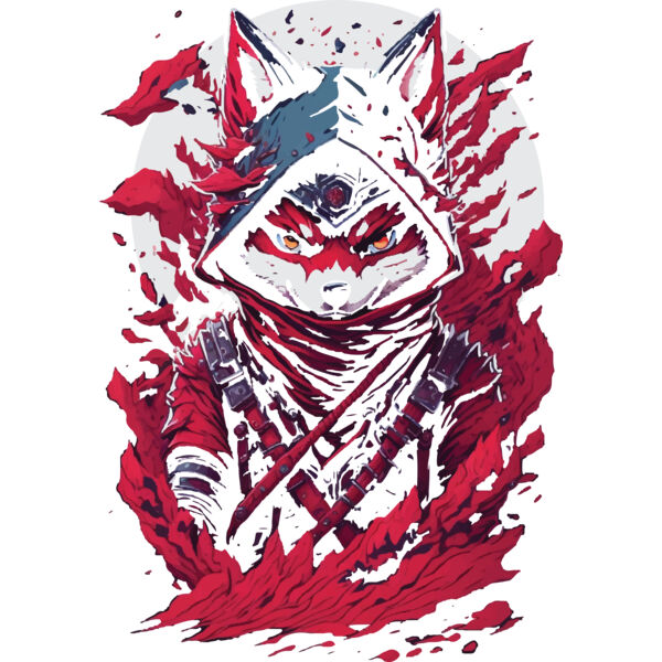 ai fox print dark Thumbnail